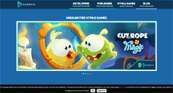 Desktop Screenshot of gamepix.com