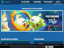 Tablet Screenshot of gamepix.com